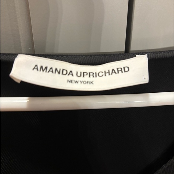 Amanda Uprichard Black Layered Sleeve Blouse - Picture 5 of 6